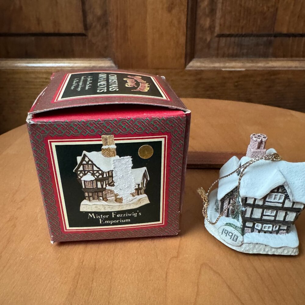 David Winter Cottages - Mister Fezziwigs Emporium Ornament
